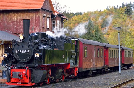 Harz narrow gauge railways hsb steam locomotive photo