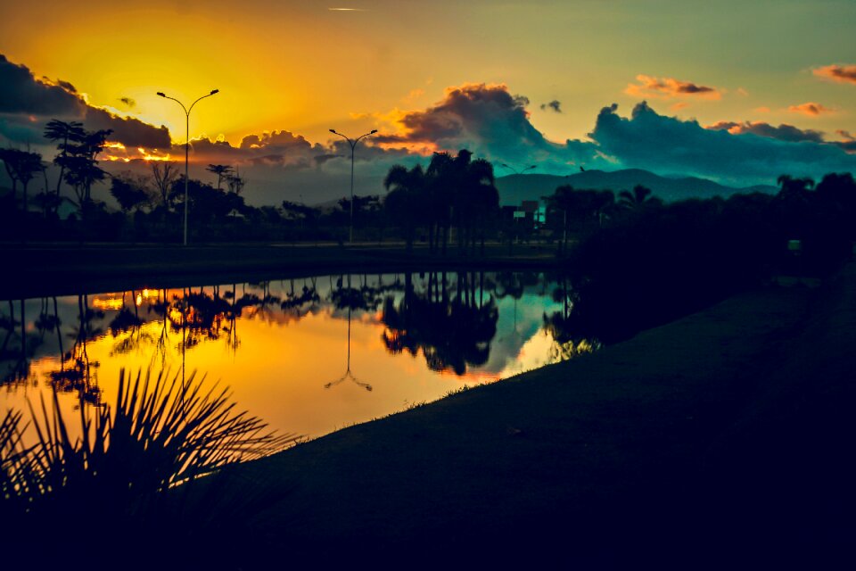 Eventide dusk end of the day