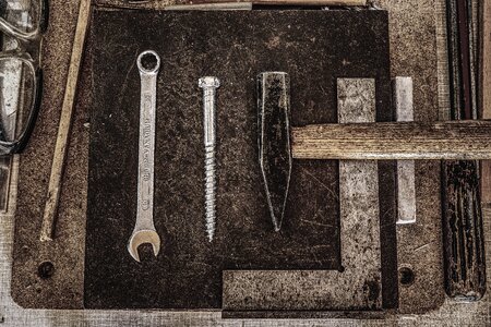 Wrench tool metal photo