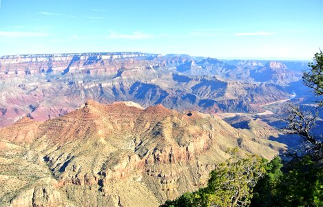 Travel panorama canyon photo