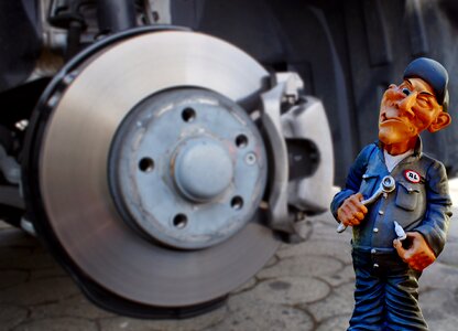 Repair brake system brake disc