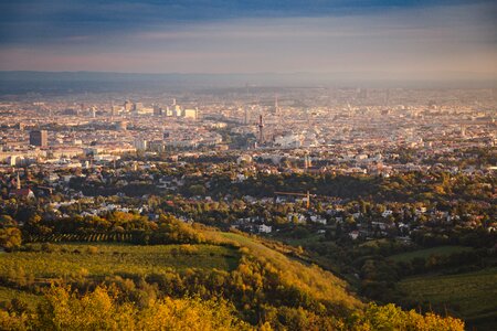 Travel landscape skyline