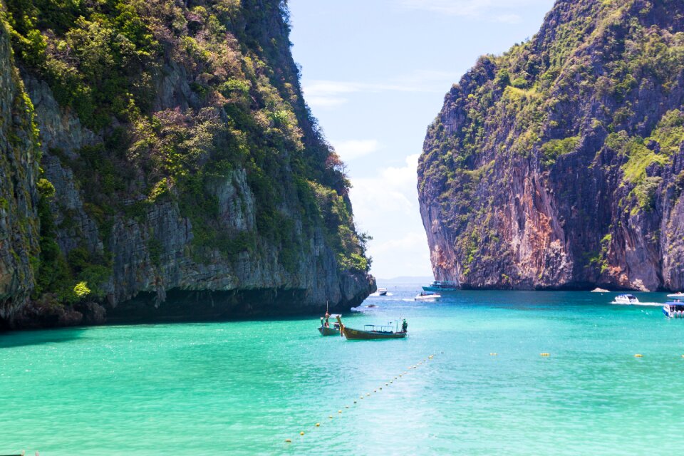 Travel turquoise island