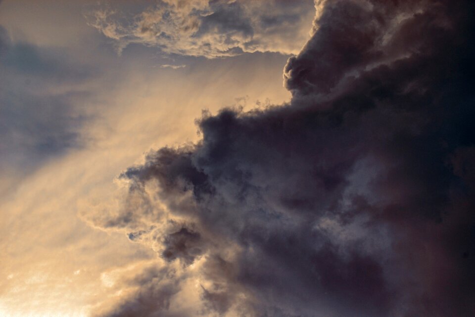 Panorama cloud background