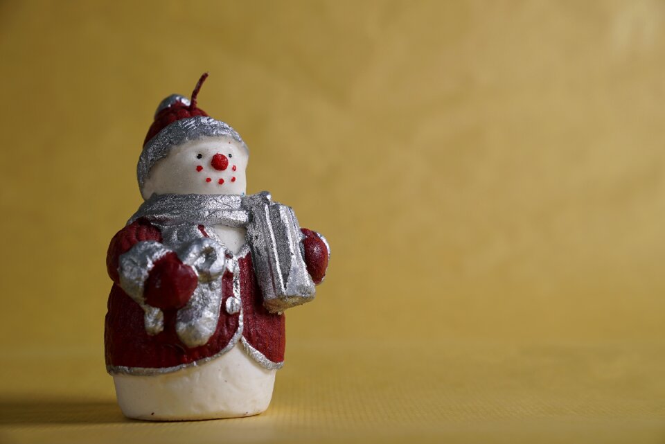 Miniature christmas decoration display festive