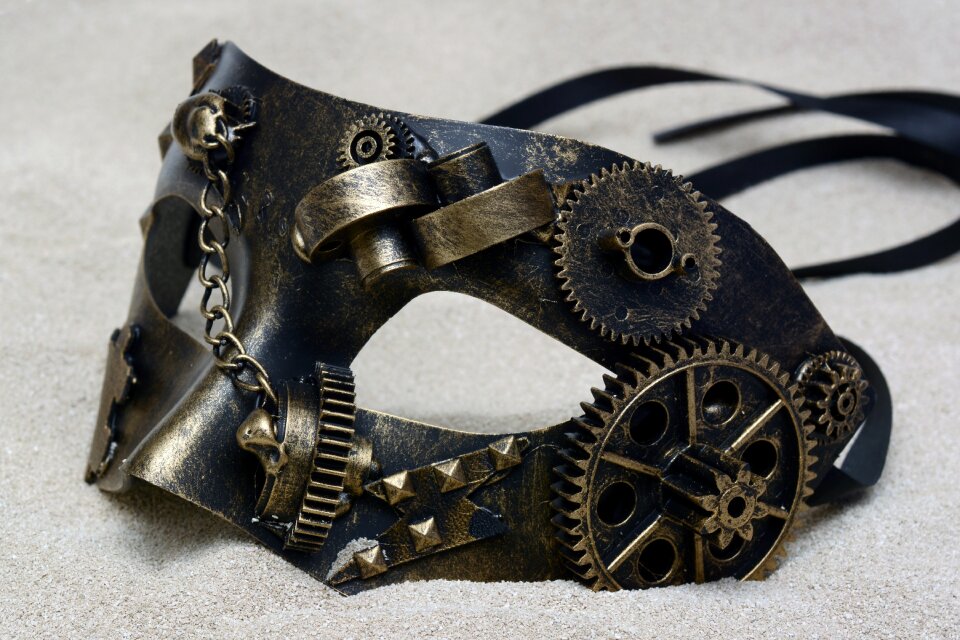Close up carneval masquerade