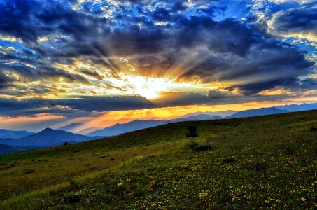 Mountains eastern black sea sky