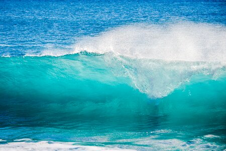 Wave ocean nature photo