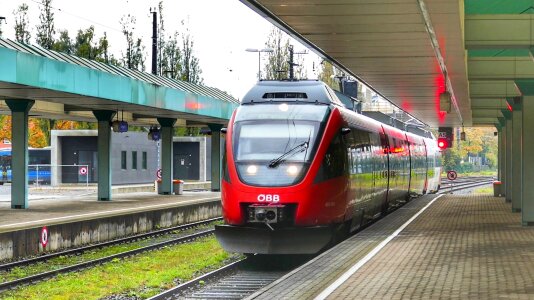 Train transport system railway