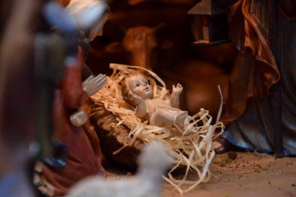 Kids jesus nativity