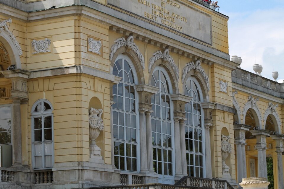 Architecture castle park schönbrunn palace