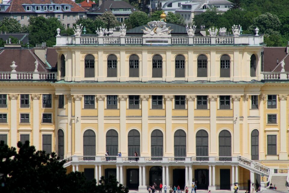 Architecture castle park schönbrunn palace