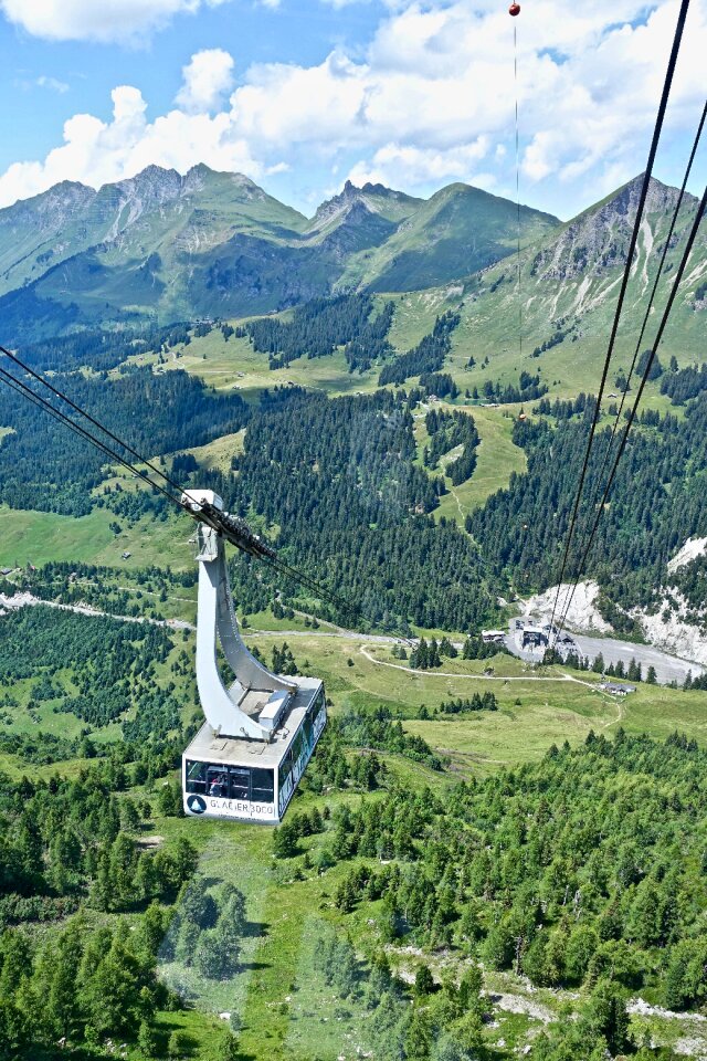 Mountain travel landscape