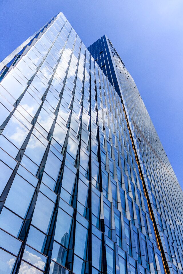 Skyscraper architecture high