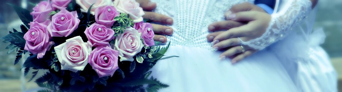 Romanticism love bride