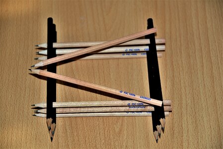Stack wood pens