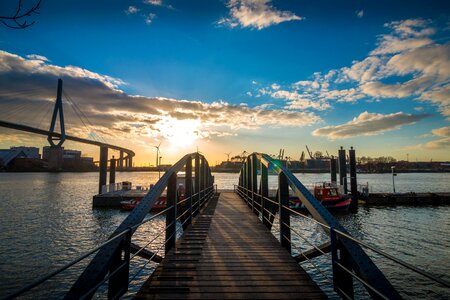 Yachts boats dock