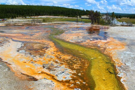 Travel geyser yellowstone