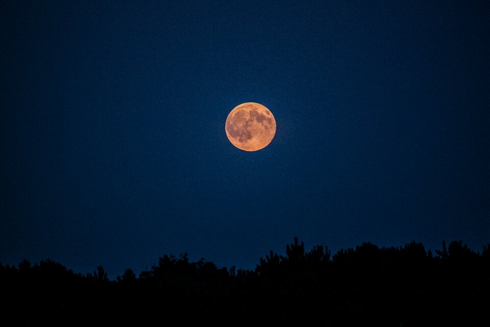 Full moon nature darkness