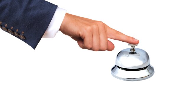 Reception ring the bell ring