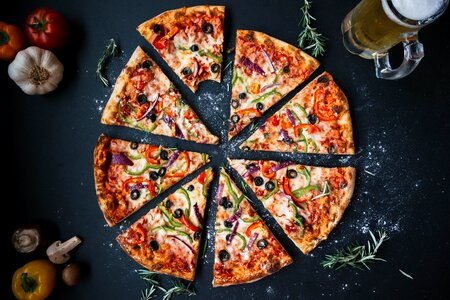 Baked cheese crust
