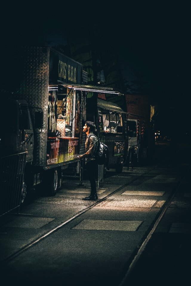 Store shop dark