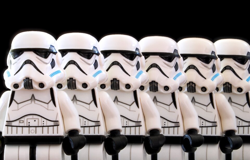 Storm trooper parade