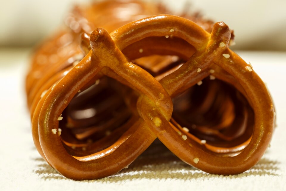 Lye pretzel pastries baked goods