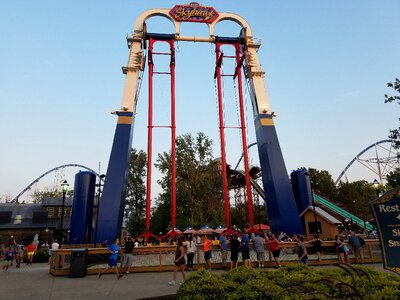 Summer amusement air