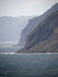 Atlantic surf cliff
