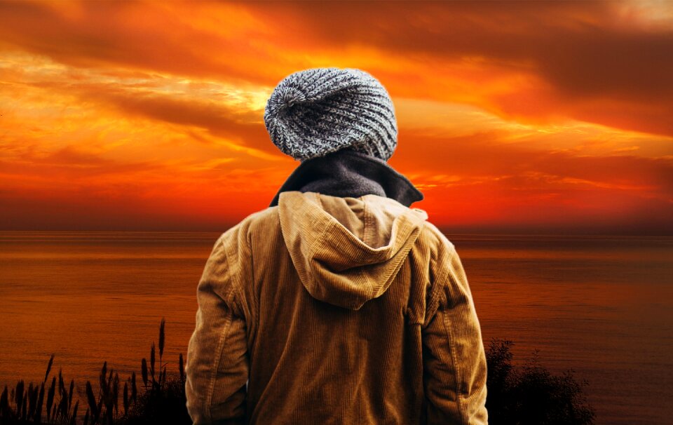 Watching landscape nature