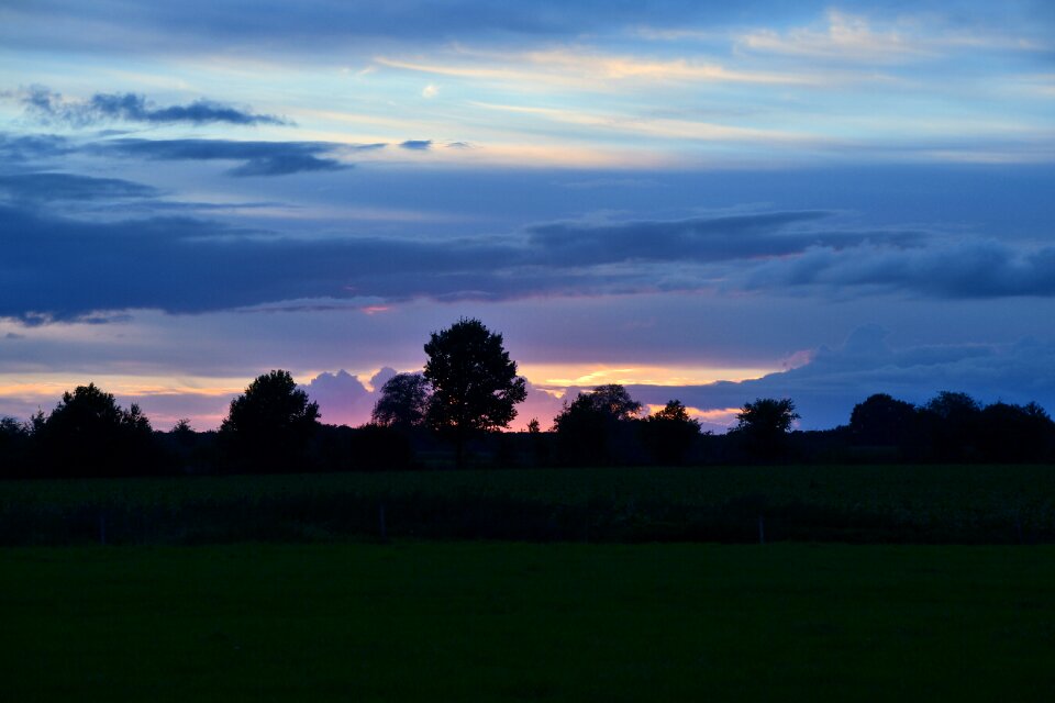 Heaven evening twilight