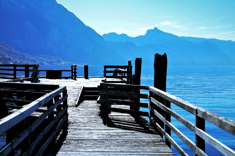 Nature boardwalk view