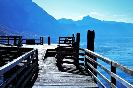 Nature boardwalk view
