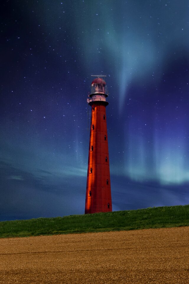 Lighthouse graphic background