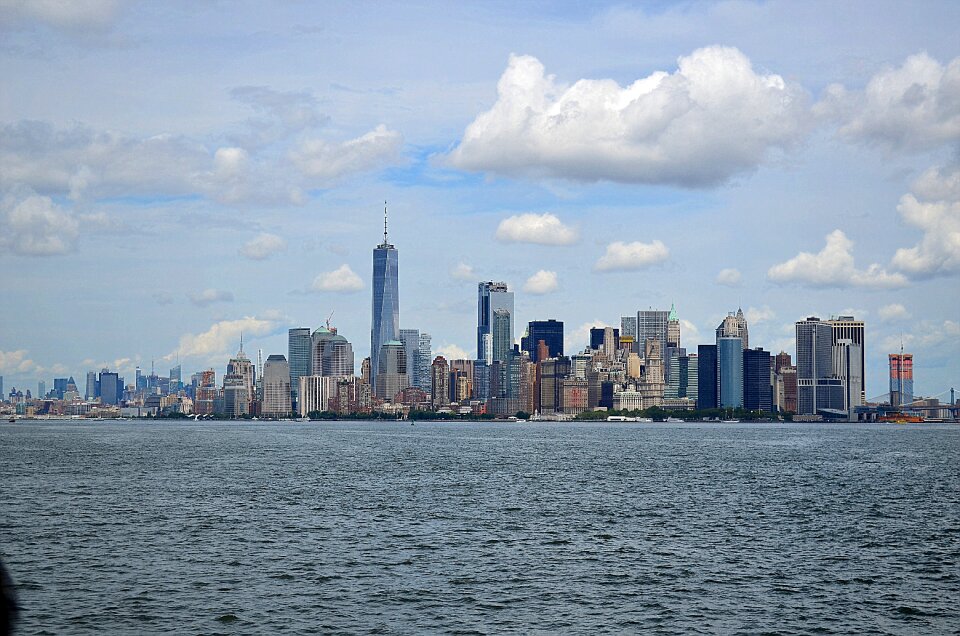 Manhattan skyscraper panorama