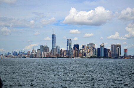 Manhattan skyscraper panorama