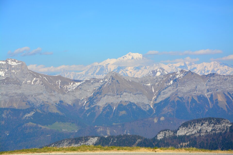 Snow lord magical landscape mont blanc