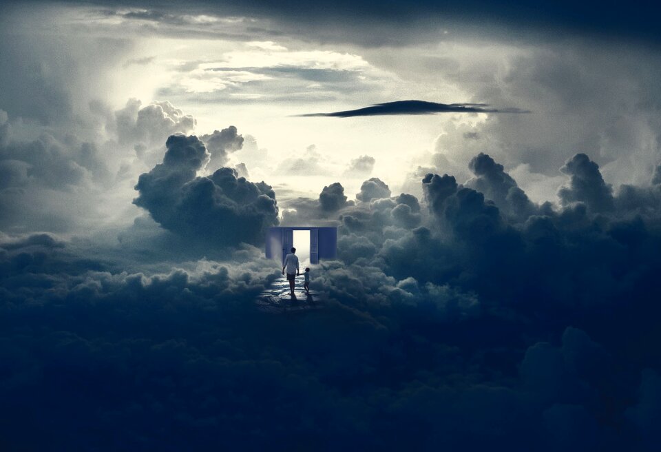 Cloudscape outdoors dramatic