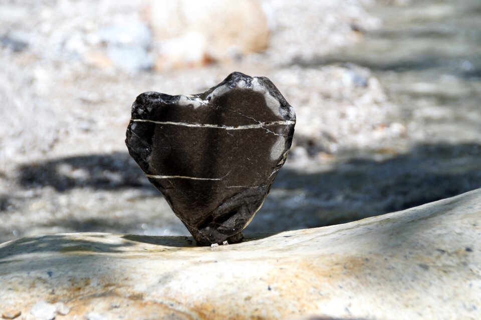 Bank romantic stone