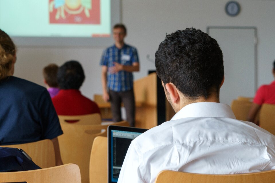 Student speakers lecturer