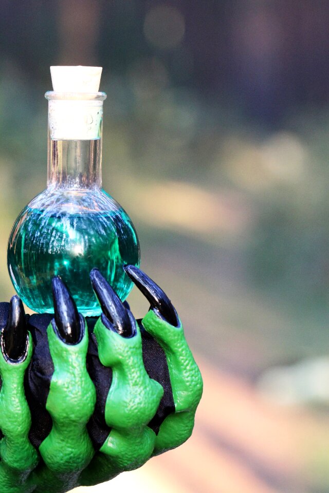 Magic witch's potion ingredient