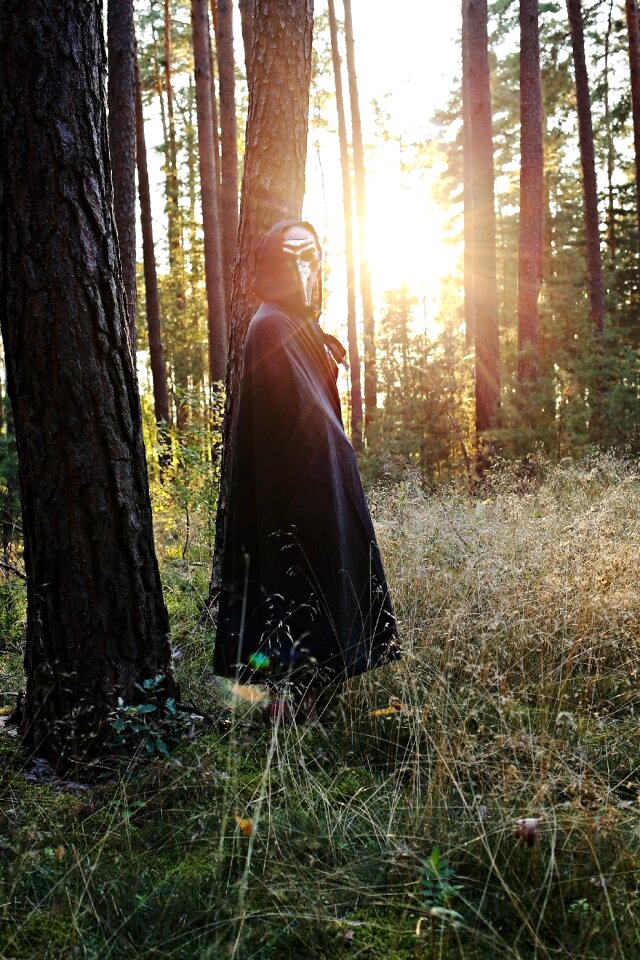 The plague doctor cloak halloween