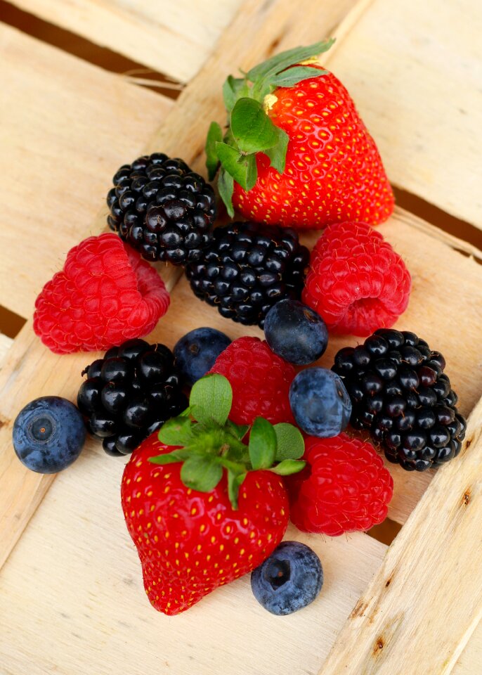 Blackberry blueberry mint
