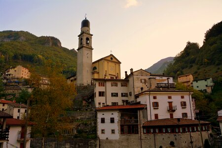 Mountain houses the european path