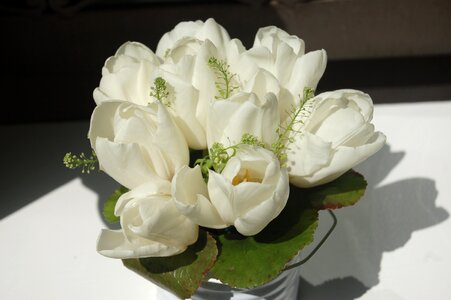Bouquet de fleurs romantic white flowers