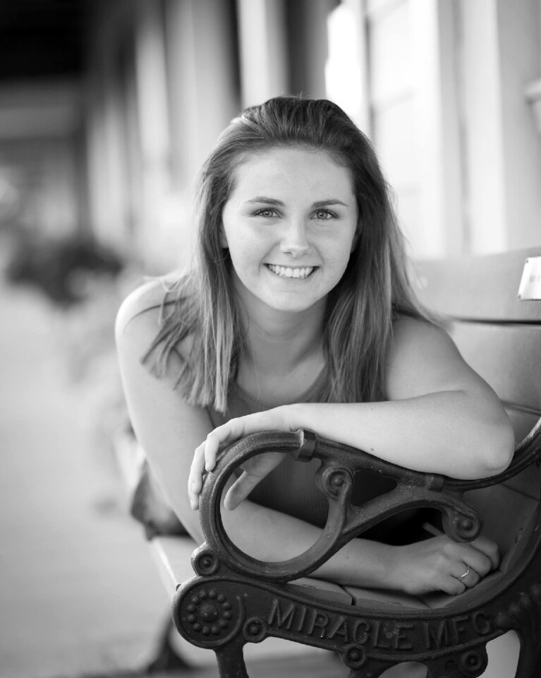 Young model posing photo