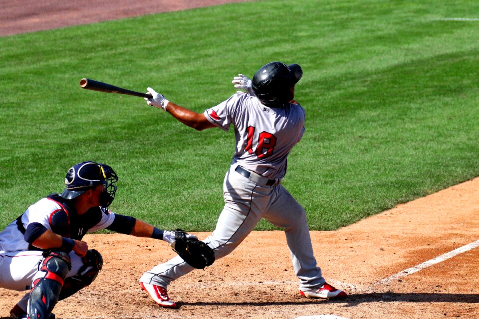 Batter catcher swing