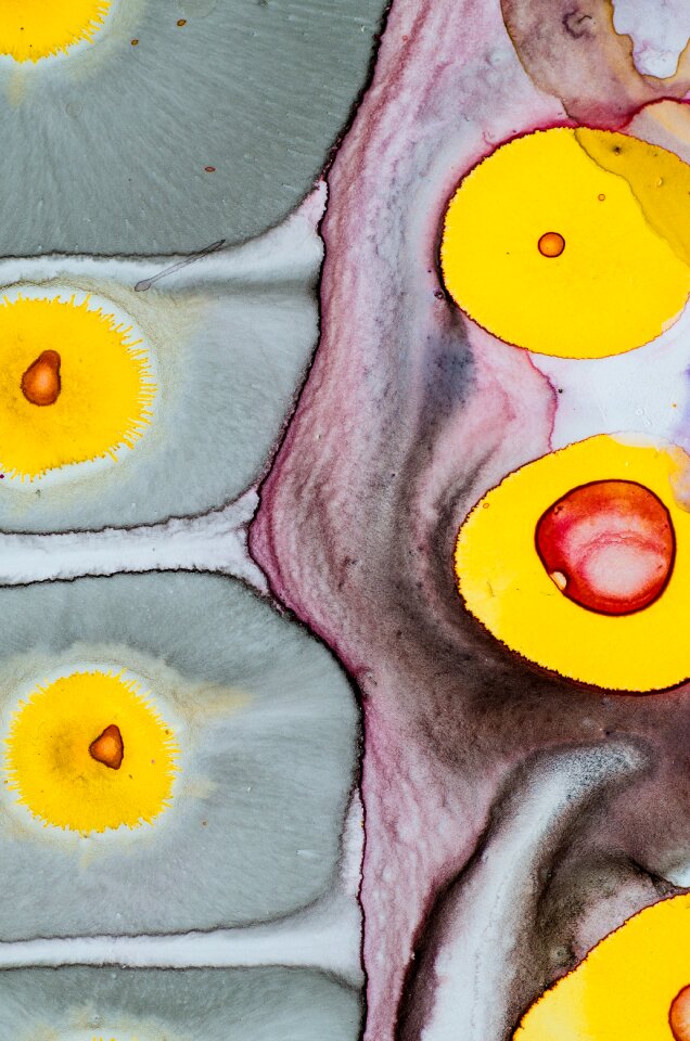 Close up pattern points