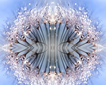 Glisten crystal abstract
